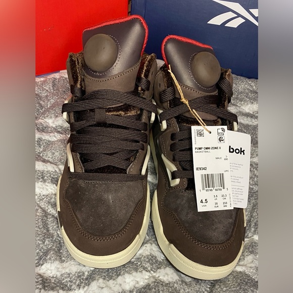 2023 Reebok Pump Omni Zone 2 'Valentine's Day Sz. 4.5 Mens/Sz. 6.5 Women’s - Picture 9 of 16